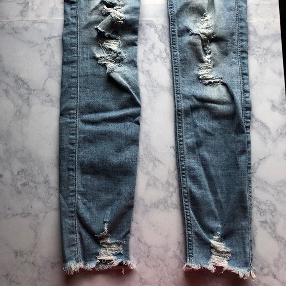 High-Rise Super Skinny Ripped Jeans - Picture 3 of 5